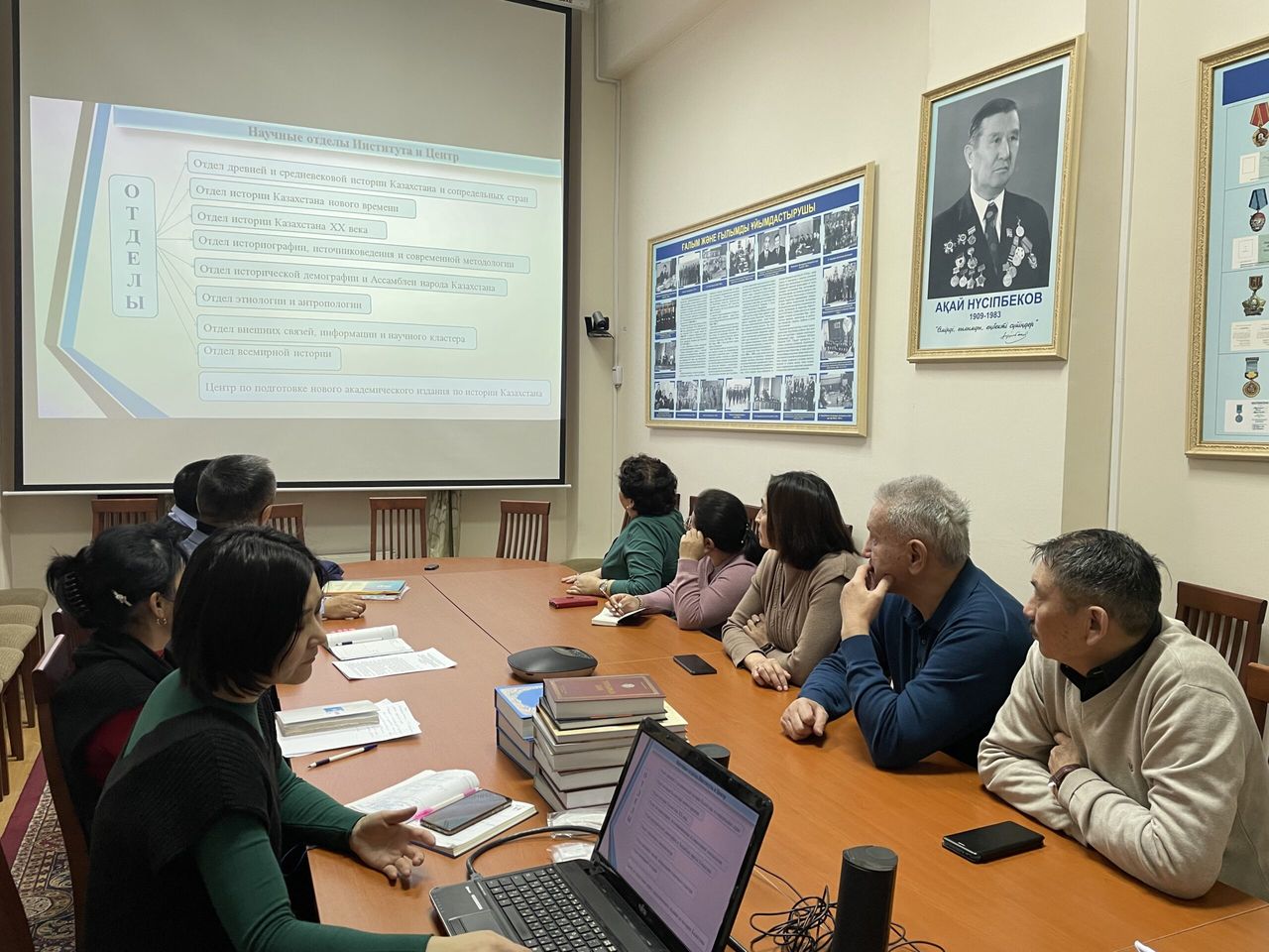 A MEMORANDUM OF MUTUAL COOPERATION HAS BEEN CONCLUDED BETWEEN THE CH.CH. VALIKHANOV INSTITUTE OF HISTORY AND ETHNOLOGY AND THE AKTAN BABIULY CENTRAL LIBRARY OF MONGOLIA
